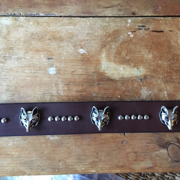 SmartPak NEW Leather-Stainless Fox Belt-Equestrian - Picture 3 of 8